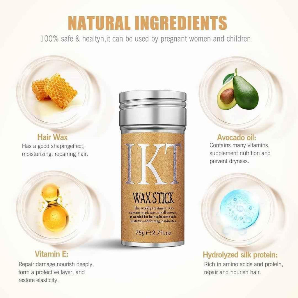 IKT Hair Wax Stick 75gm for Strong Hold and Styling