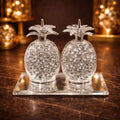 Crystal Pineapple Décor Set – Luxury Sparkle