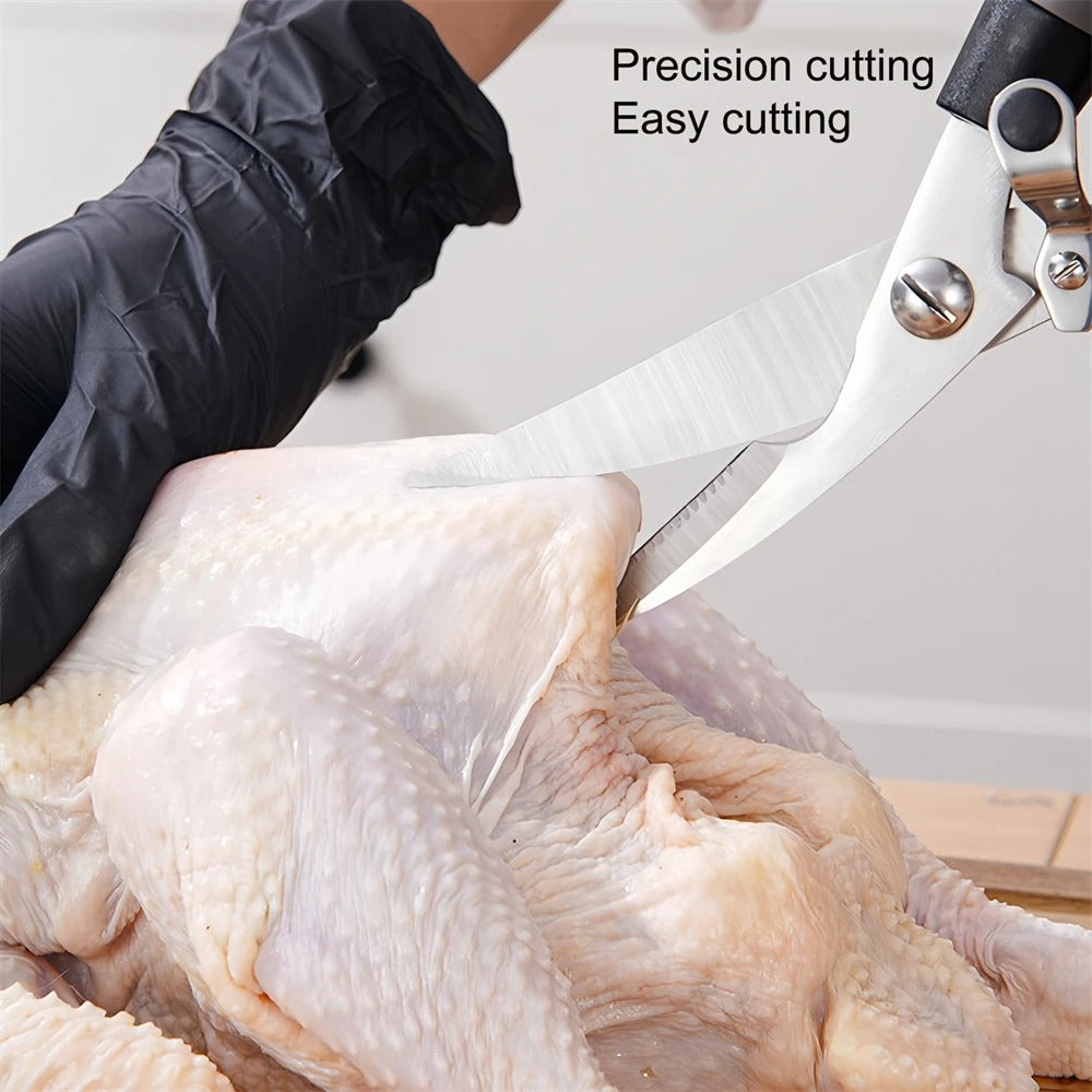 Professional Heavy-Duty Meat Scissor – Precision Butchery Tool