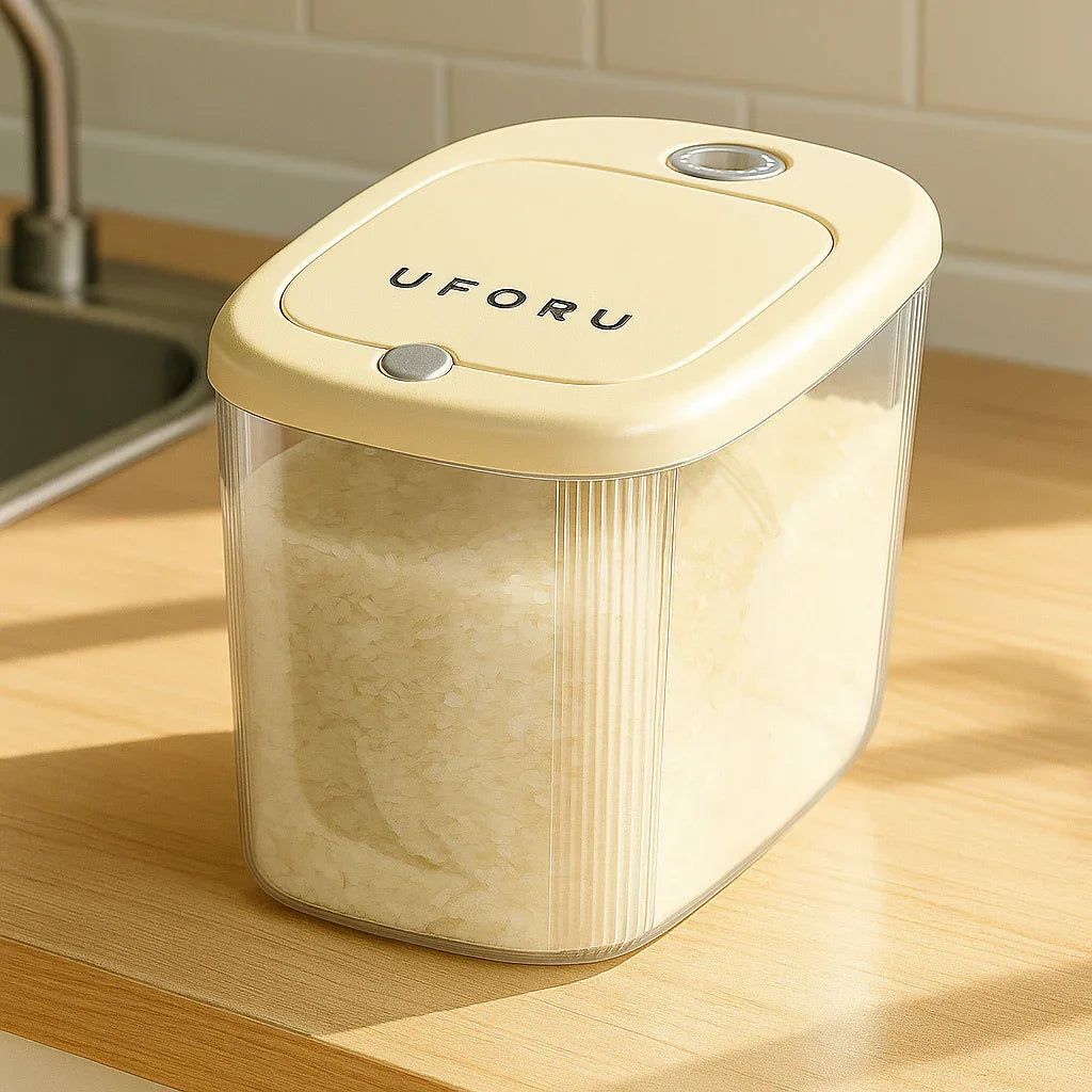 Large 10 KG Airtight Rice Container – Kitchen Storage