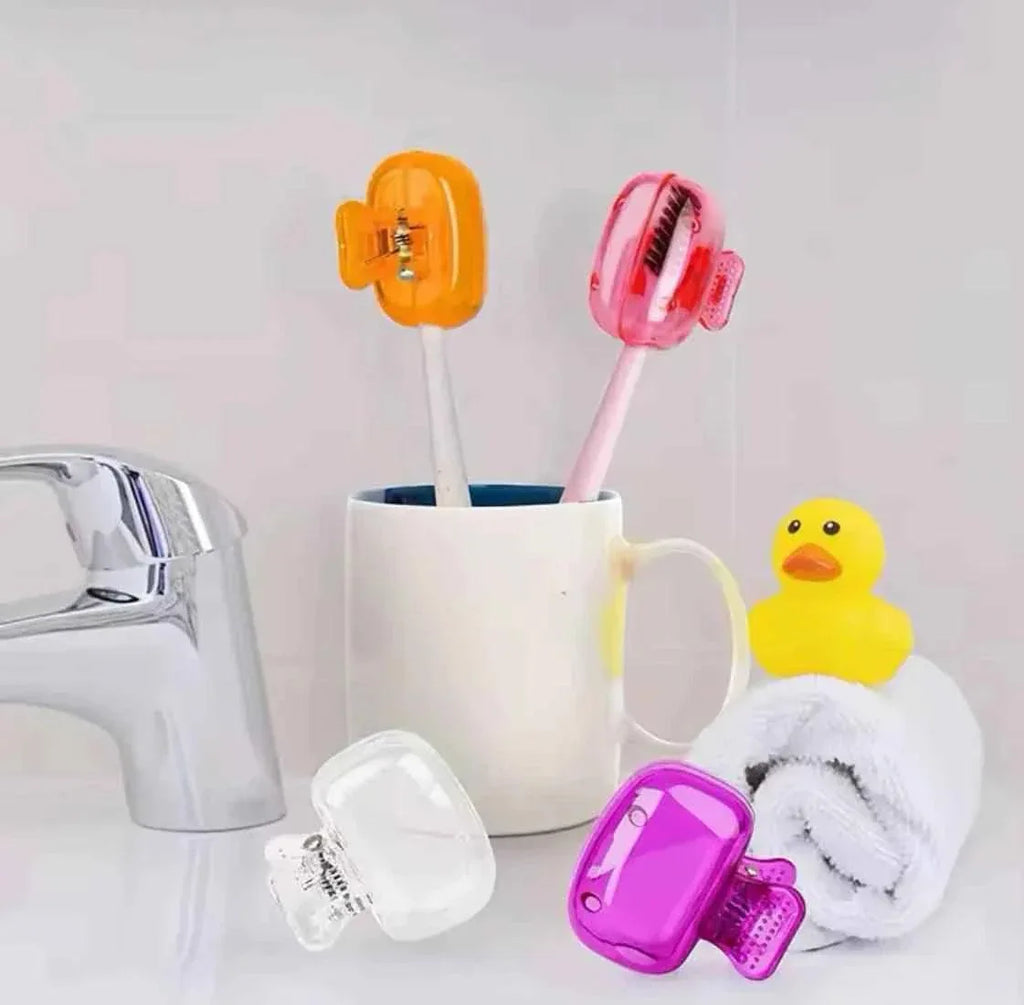 Portable Toothbrush Cover - Travel-Friendly Dental Hygiene Solution