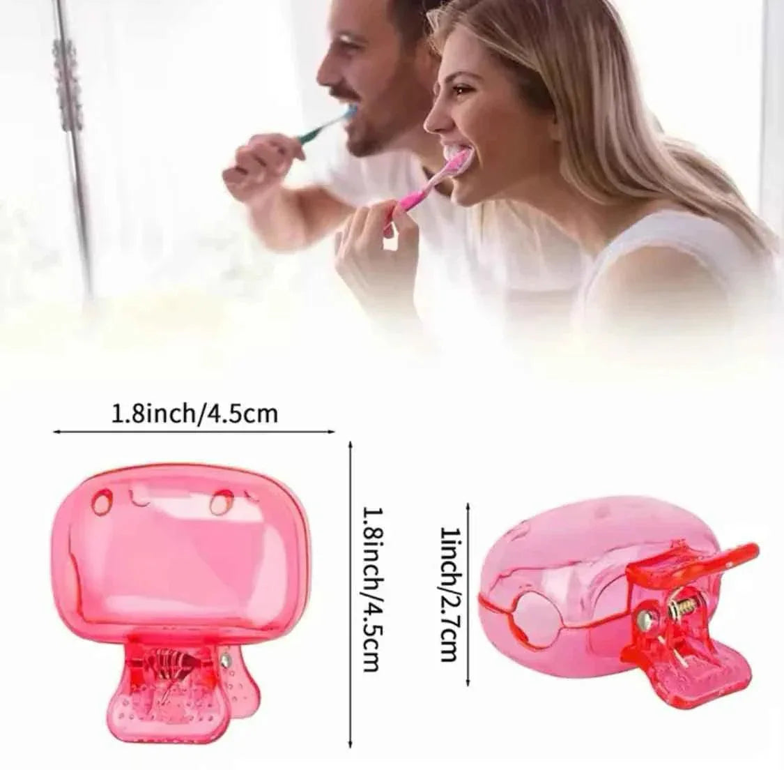 Portable Toothbrush Cover - Travel-Friendly Dental Hygiene Solution