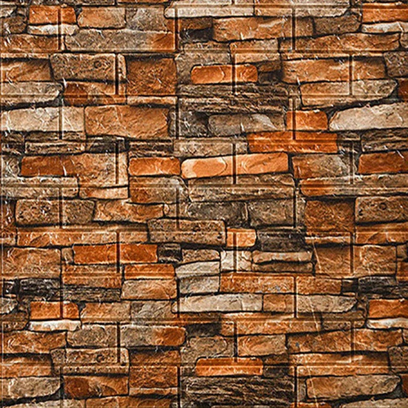 3mm Brick Wall Sticker (70x77cm)