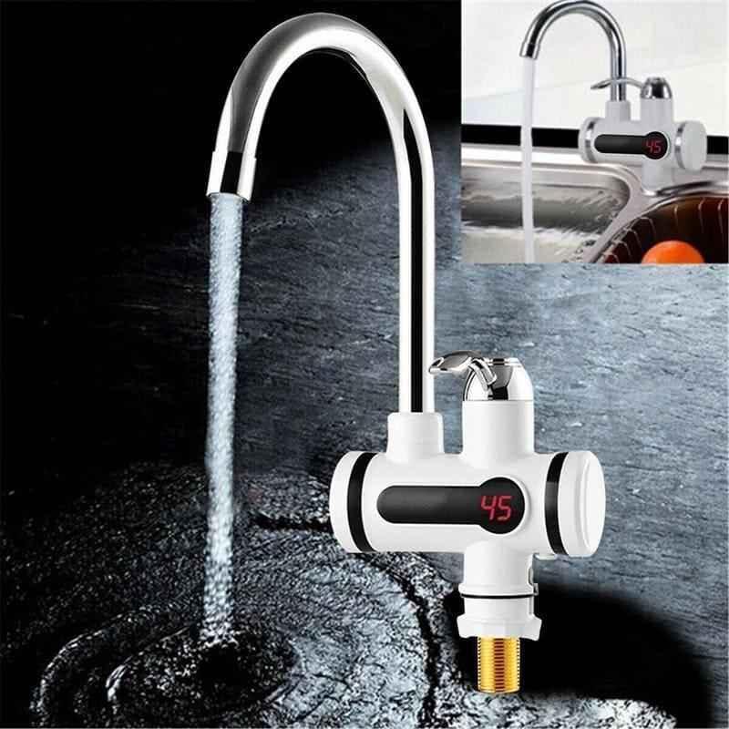 Electric Heating Faucet for Instant Hot & Cold Water – Instant Water Heater System