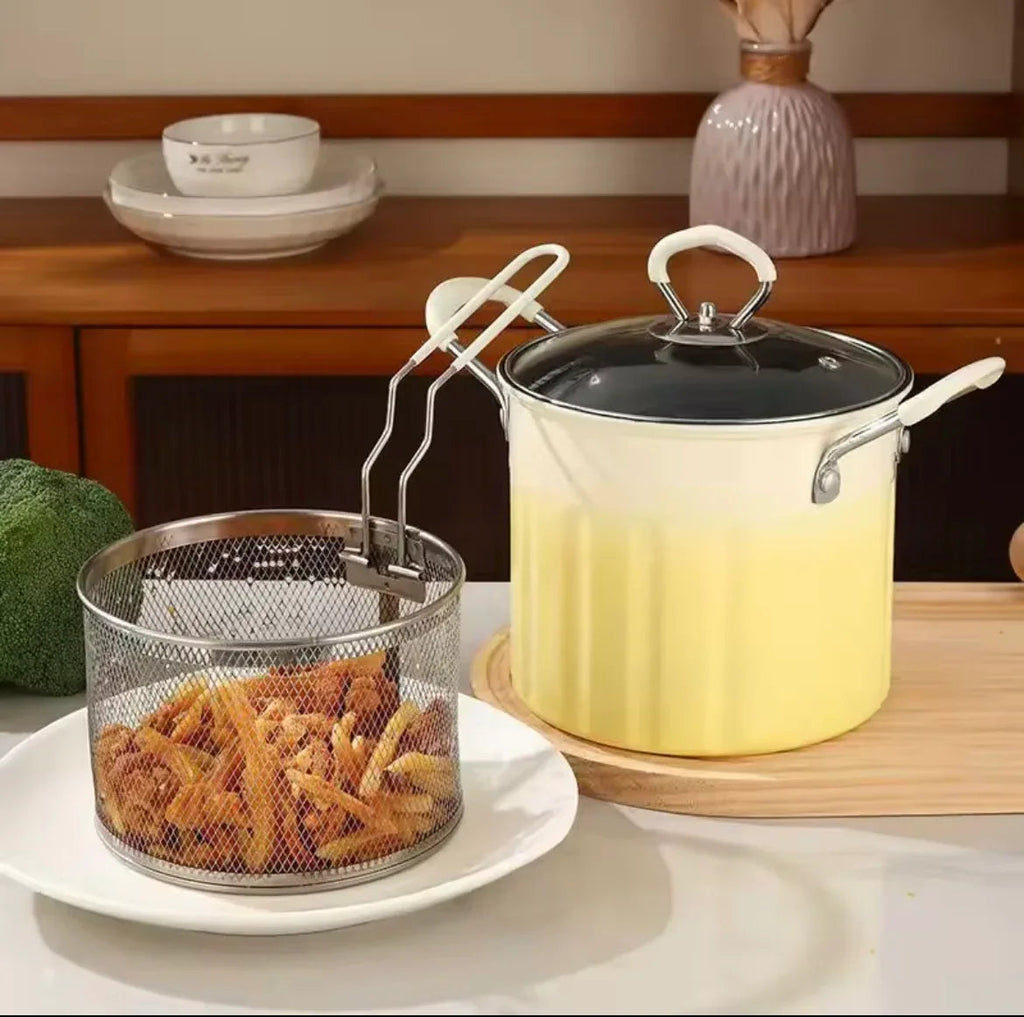 3L Deep Fryer – Stainless Steel Multipurpose Cookware
