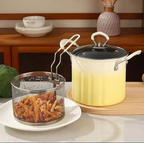 3L Deep Fryer – Stainless Steel Multipurpose Cookware