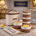Premium Stainless Steel Insulated Lunch Box Set