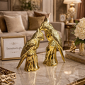 Majestic Parrot Ceramic Decor Set – 2 Piece Premium Collection