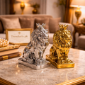 Royal King Lion Ceramic Decor Piece (each)