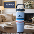 Stanley IceFlow 30oz Cornflower Stripe – Leak-Proof Tumbler