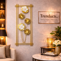 Luxury 3D Metal Wall Motive – Premium Iron Wall Art (39x20in)