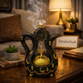 Premium Porcelain Luban Dan – Elegant Ceramic Bakhoor & Incense Burner