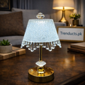 Premium LED Metal Rechargeable Lamp – Cordless Touch-Control Table Lamp with 3 Color Modes