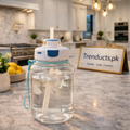 Trumpet-Style Designer Water Bottle – Elegant Ergonomic Shape