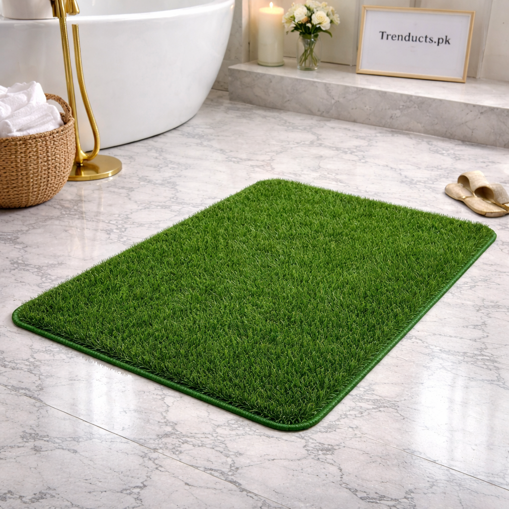 Premium Artificial Grass Door Mat – Weather-Resistant Outdoor Entrance Rug