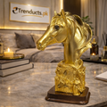 Sovereign Stallion Luxury Golden Horse Head Showpiece (small)