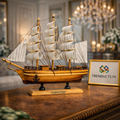 Royal Vintage Sailor Galleon Showpiece (13 X 14cm)