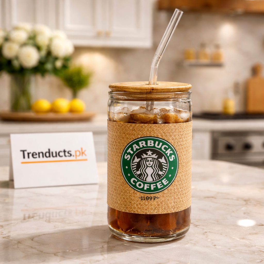 Starbucks Edition – Premium Glass Tumbler (500ml)