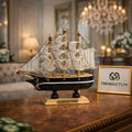 Maritime Legend - Classic Sailing Ship Model - (14 x 14 cm)