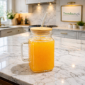 Aurora Glass Tumbler – Aesthetic Iced Tea Glass