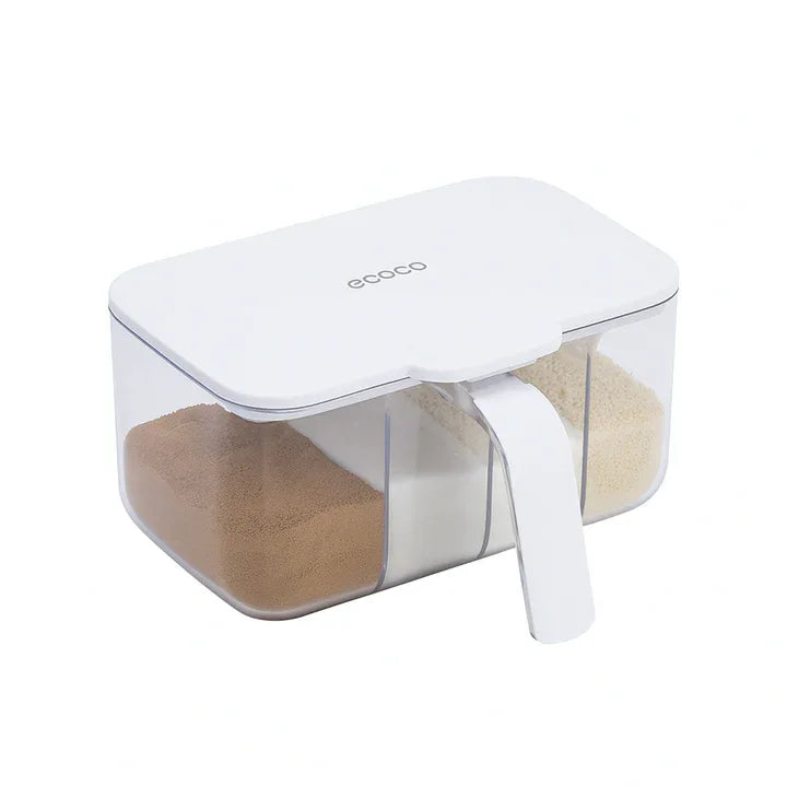 Ecoco 4-in-1 Seasoning Box – Spice & Condiment Organizer