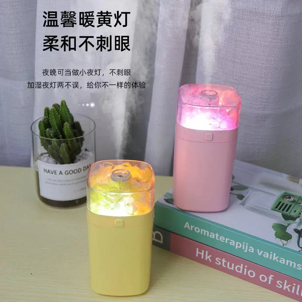Starry Sky USB Humidifier – Colorful Ultrasonic Mist Lamp
