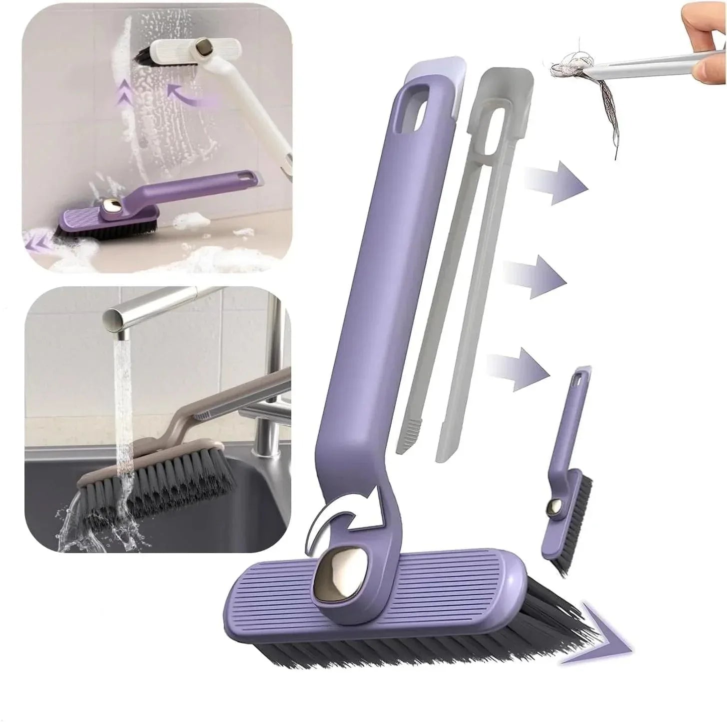 Rotating V Shaped Brush for Efficient Cleaning Solutions