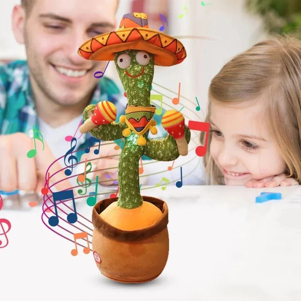 Dancing Cactus Toy - Interactive Talking Cactus for Kids