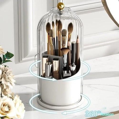 Acrylic Makeup Brush Organizer - Stylish Holder for Your Beauty Tools
