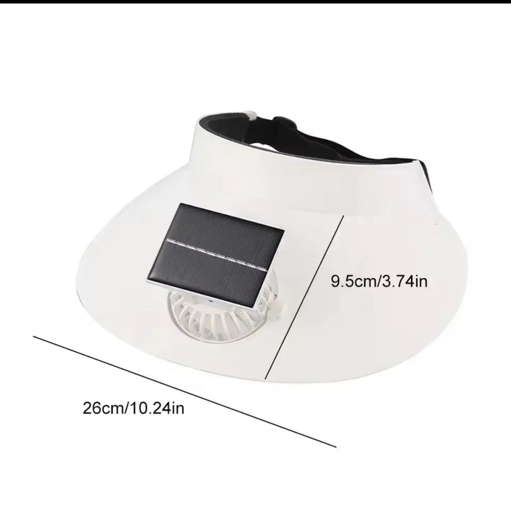 Cooling Fan Sun Hat - Adjustable Temperature Controller and Breathable Design for Sun Protection and Outdoor Activities