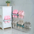 Wall Mounted Shoe Organizer and Towel Rack for Bathroom and Entryway