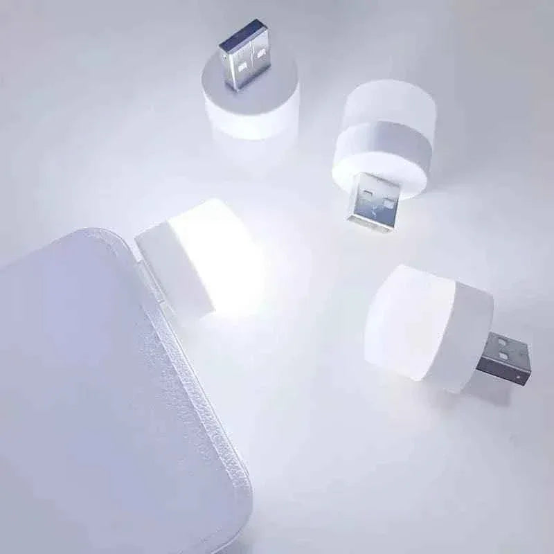 Mini USB LED Night Light - Portable LED Bulb for Home and Travel
