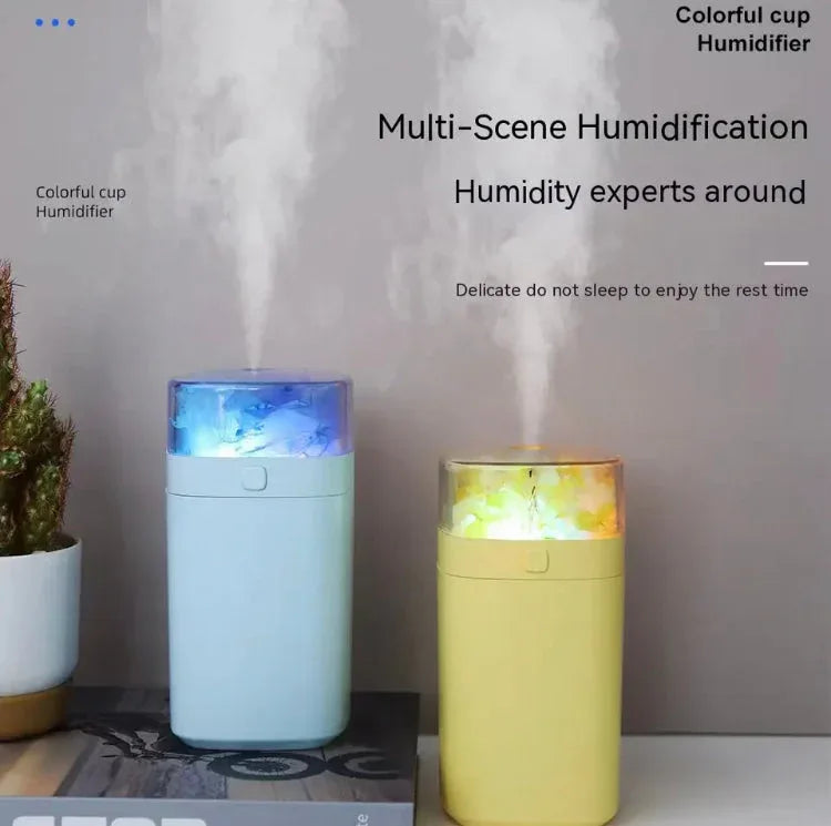 Starry Sky USB Humidifier – Colorful Ultrasonic Mist Lamp