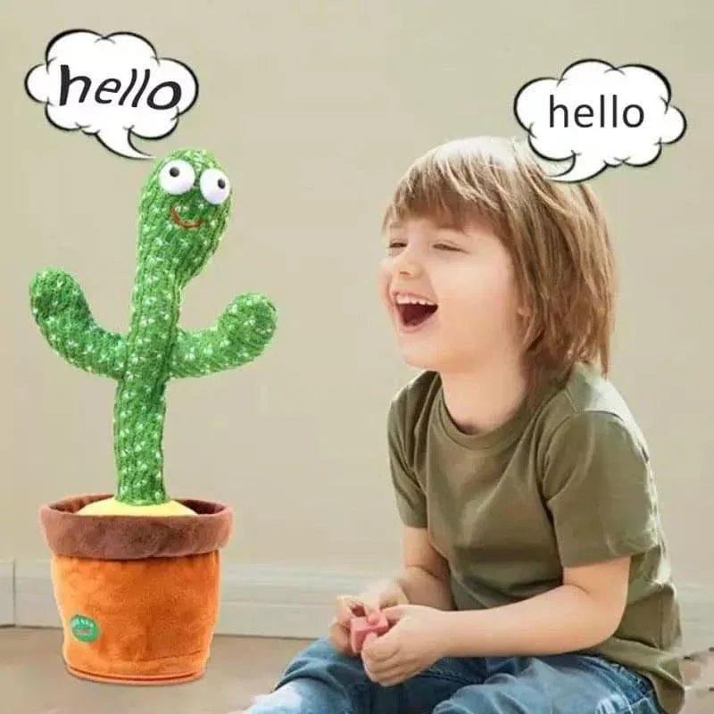 Dancing Cactus Toy - Interactive Talking Cactus for Kids