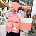 4pcs Bunny Bag Set - Cute and Functional Storage Solution for Kids