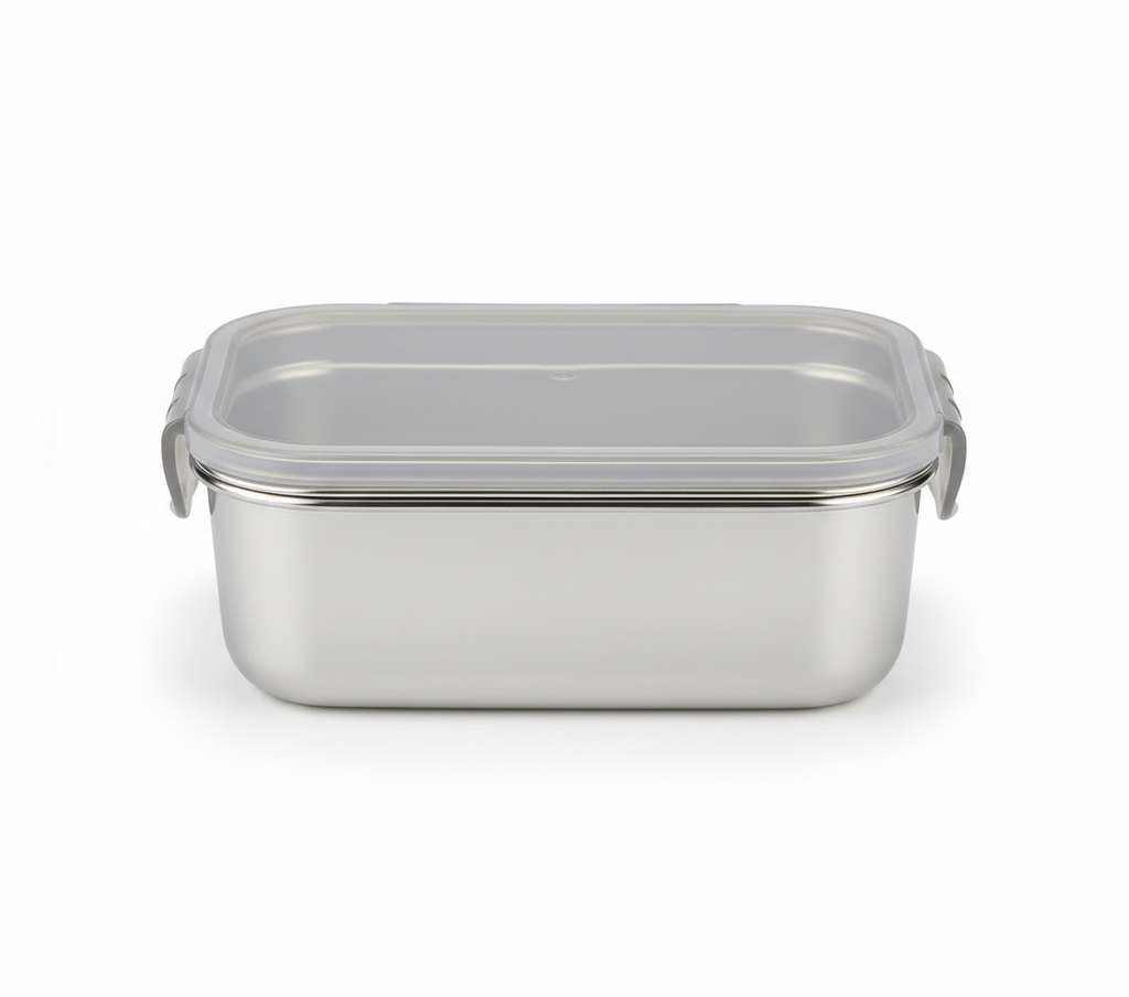 Premium Stainless Steel (SS) Lunch Box – Durable & Leak-Proof