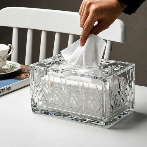 Acrylic Tissue Box – Stylish Tissue Holder