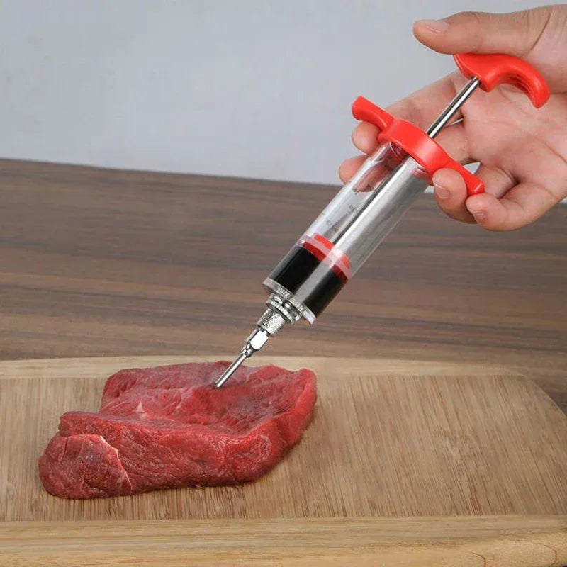Stainless Steel Meat Marinating Injector