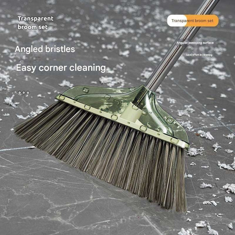 Transparent Light Luxury Acrylic Japanese Broom & Dustpan Set