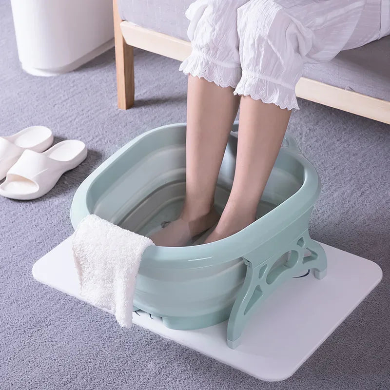 Foldable Pedicure Foot Spa Massager for Relaxation