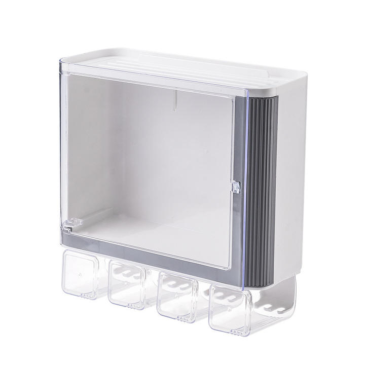 Premium Wall Mounted Bathroom Cabinet with Toothbrush Holder