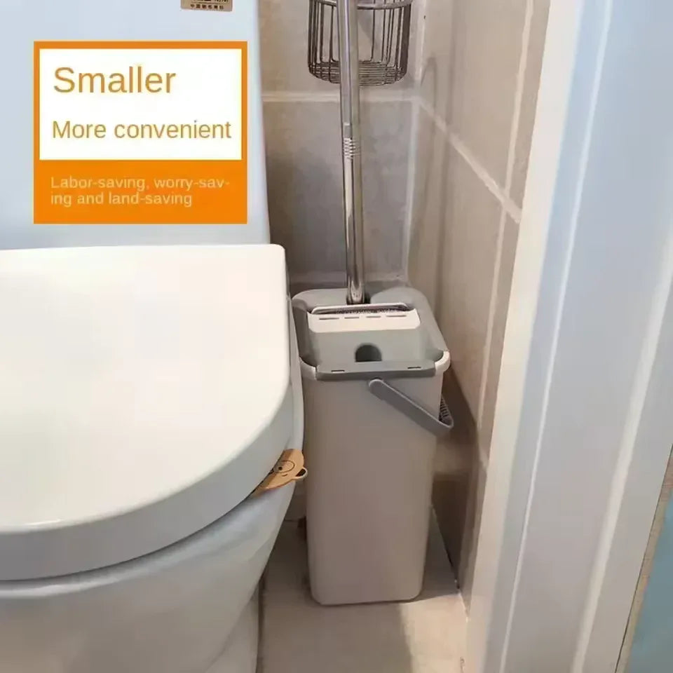 Self-Cleaning Magic Mop with Bucket for Easy Floor Cleaning