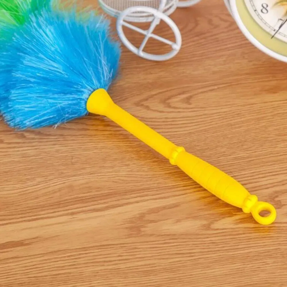 Rainbow Feather Duster – Flexible Anti-Static Cleaner