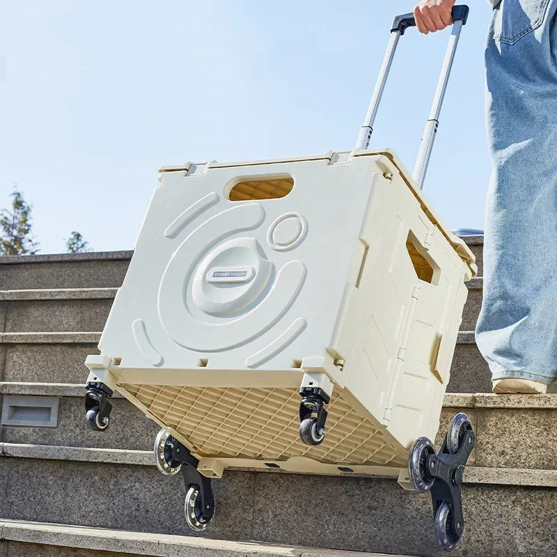 Outdoor Folding Trolley – Climbing & Shopping Cart