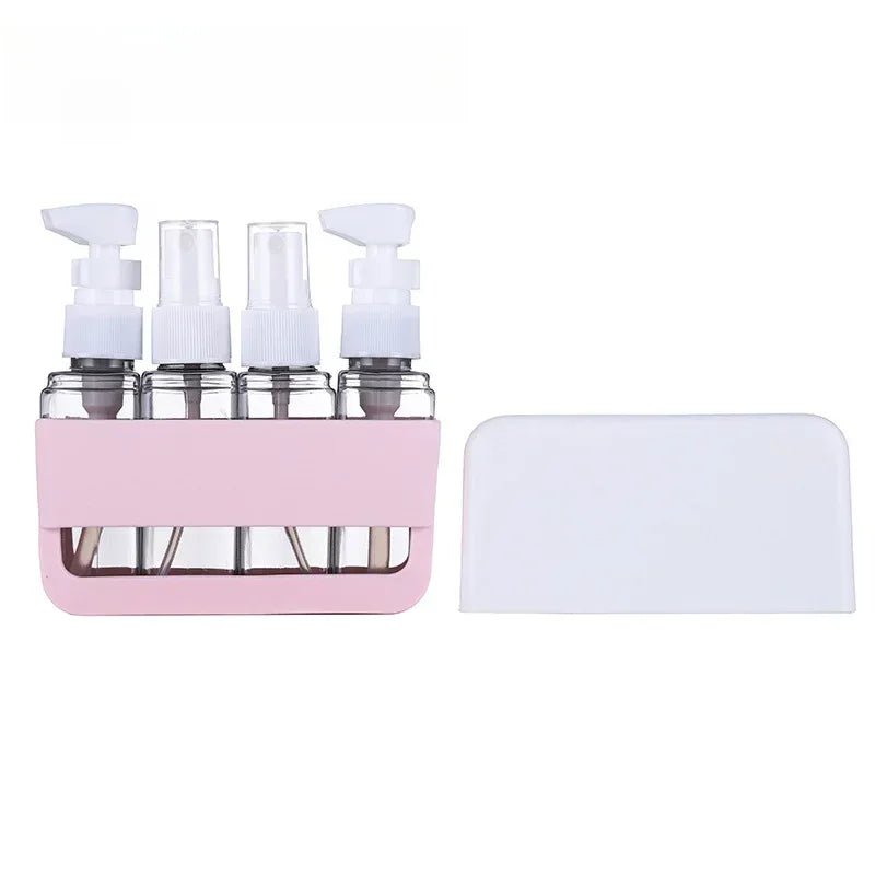 4-in-1 Travel Toiletry Bottles – Leak Proof & Refillable