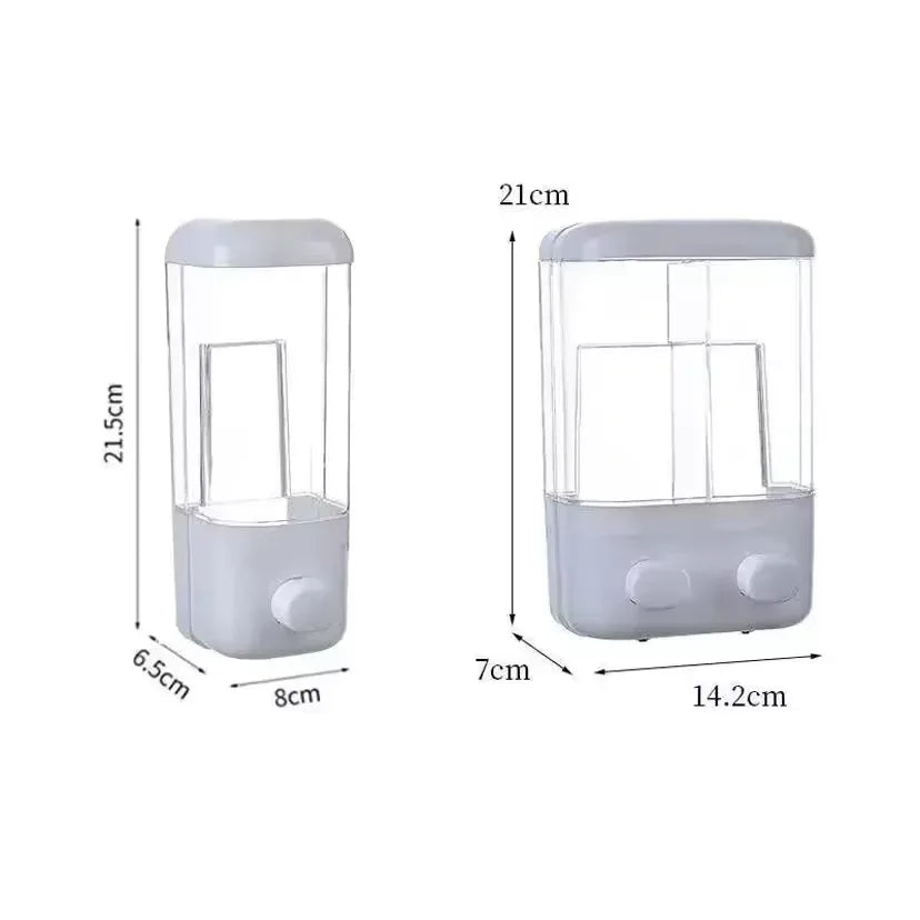 Wall Mounted Soap Dispenser – 500/1000ml Manual Press