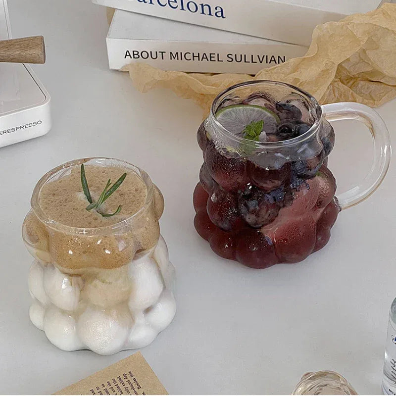 Premium Bubble Shape Iced Tea Glass – Premium Drinkware
