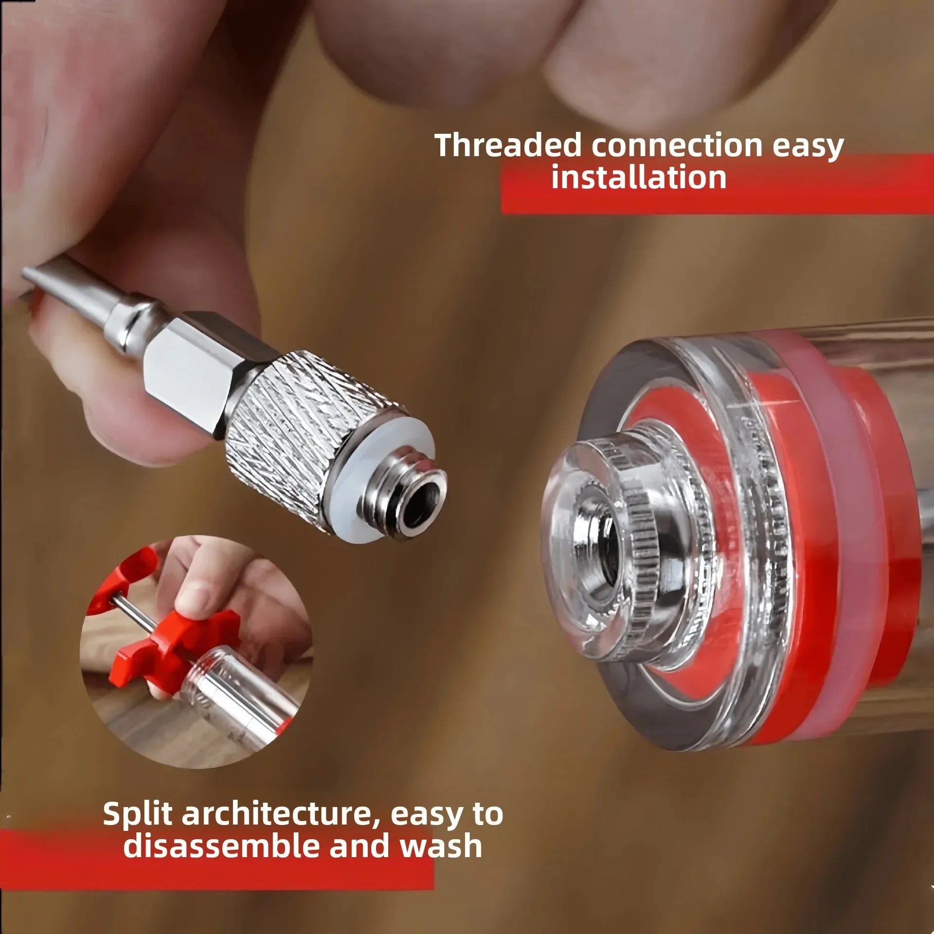 Stainless Steel Meat Marinating Injector