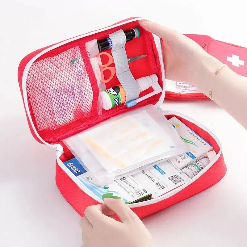 Portable First Aid & Medicine Storage Travel Bag