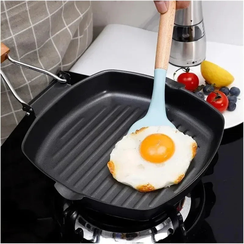 Premium Nonstick Grill Pan with Handle